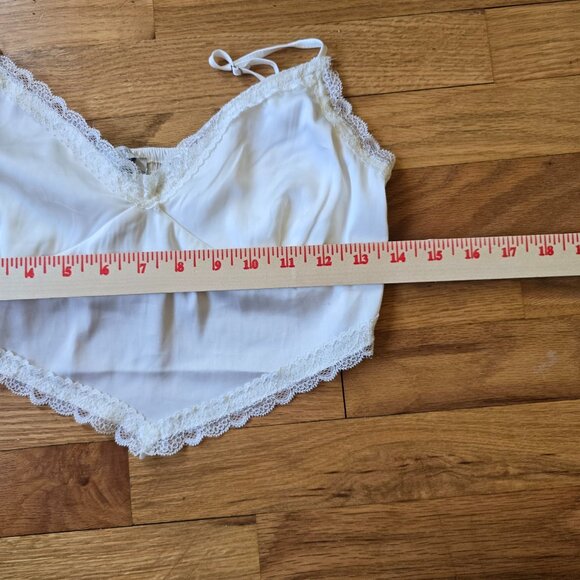 NWT Love Tree Ivory Lace Cami (Sz S) - Picture 2 of 4
